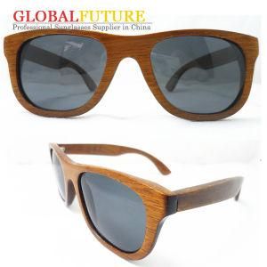 Fashion Promotional Polarized Tac Merbau Wood Sunglasses