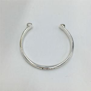 Simple Alloy Open Bangle Bracelet