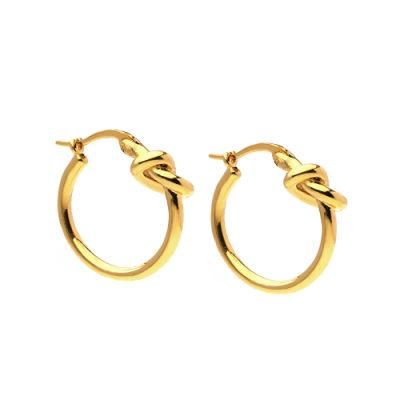 100% Brass Jewelry Butterfly Bow Hook Earring
