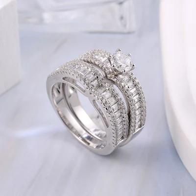 Fashion Accessories Luxury Elegant Hip Hop Fashion Jewelry Best Seller Cubic Zirconia Jewellery Trendy 2022 Fine Ring