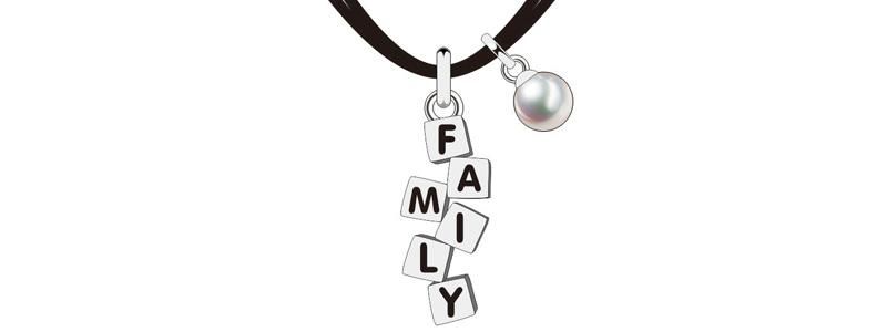 Customizable Five-Piece Set of Square Letters Stitching Jewelry Set