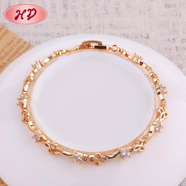 Fashion Cubic Zirconia Jewelry Bracelet for Female