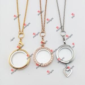 Fashion Lockets Charms Jewelry Match Chains Necklace (JCN60104)