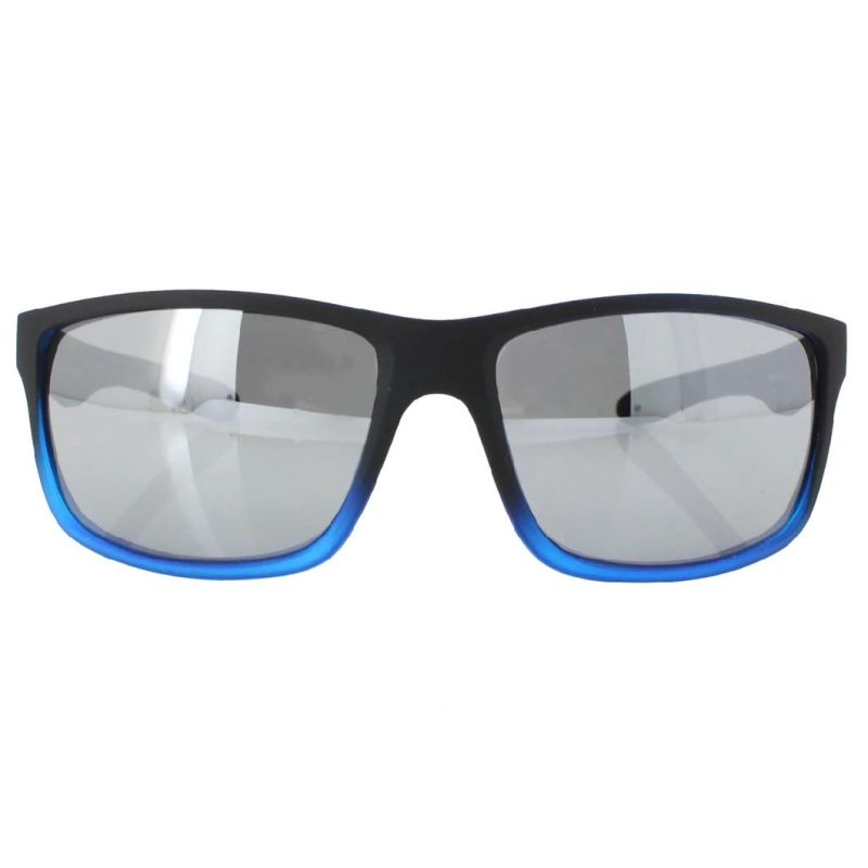 2020 Hot Selling Black Graudal Blue Sports Sunglasses