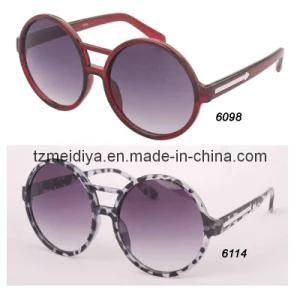 Retro Round Sunglass W/ Ornaments (6098, 6114)