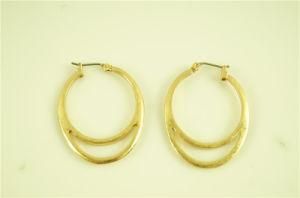 Alloy Shapped Hoop Earring