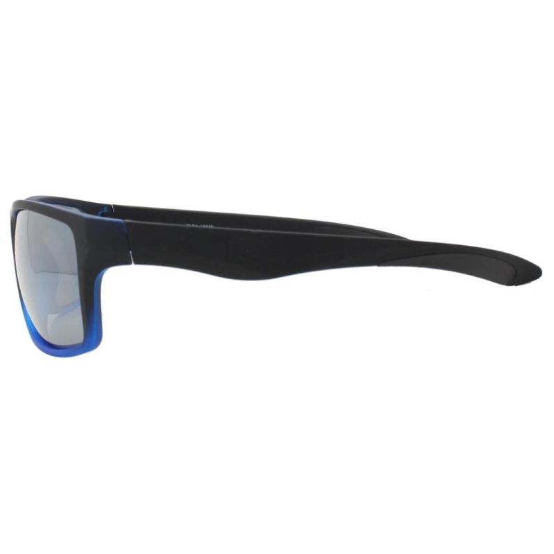 2020 Hot Selling Black Graudal Blue Sports Sunglasses