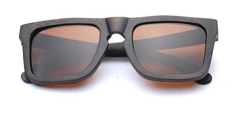 Wholesale Wood Frame Polarized UV400 Lens Sunglasses