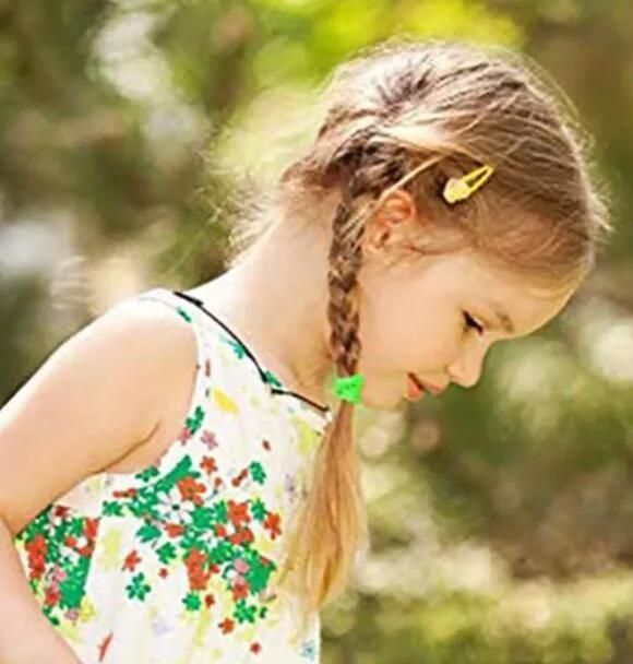 Multicolor Soft Elastic Kids Girl Tie Hair Band