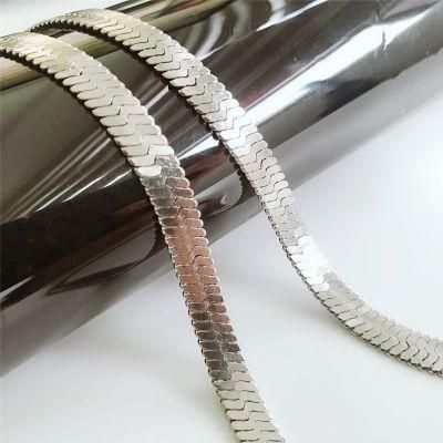 Custom Design Herringbone Jewelry for Fashion Accessories Necklace Bracelet
