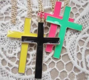 70cm Religious Colorful Cross Link (X02)