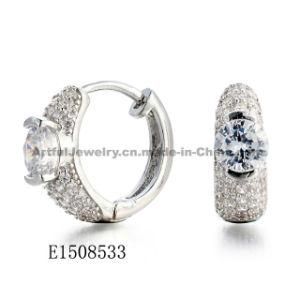 925 Silver Jewelry Hoop Earring Huggie Earring