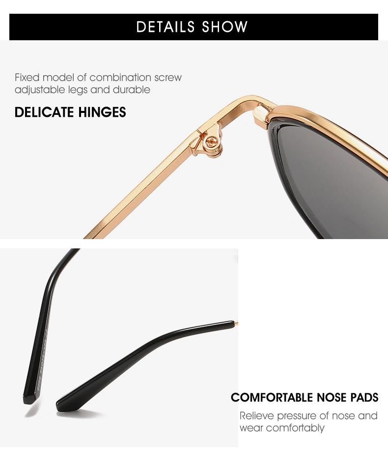 2020 New Design Round Metal Sunglasses