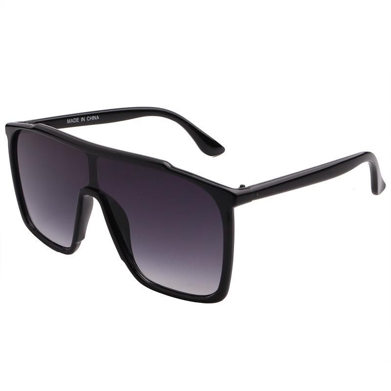 One Piece Fashion Sunglasses for Big Face