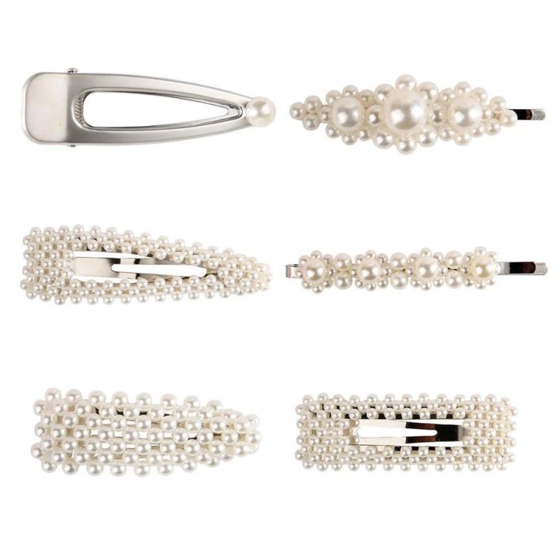 Graceful Pearl Decorative Hair Clip