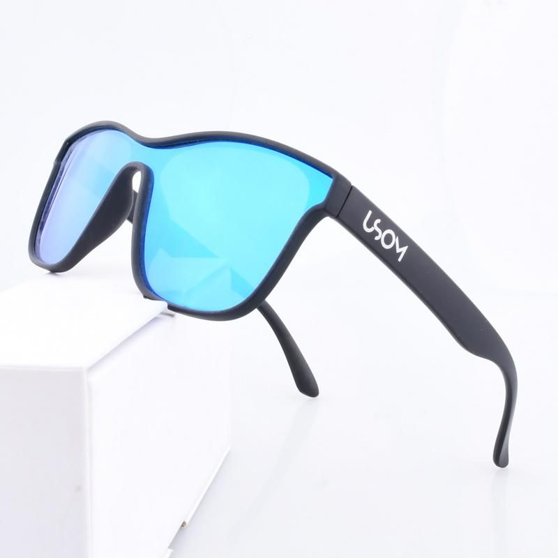 Fashion Unisex Polarized Sunglasses Seawater Prevention One Piece Lens Sunglasses