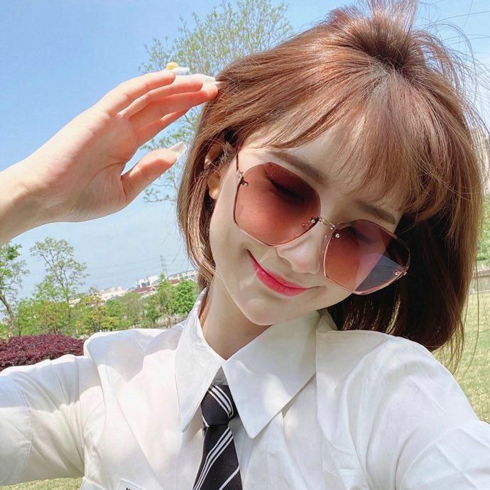 New Style Sunglasses Women Polygonal Fashion Glasses Women Korean Style Trendy New Sunglasses Fashion Sunglasses