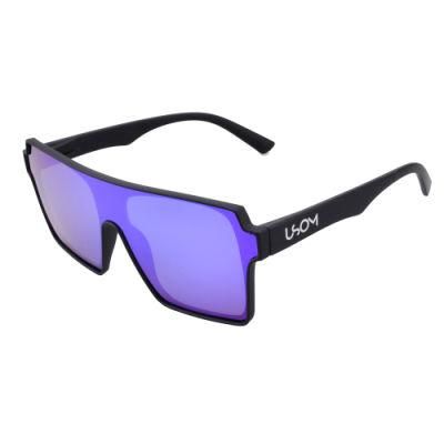 Square Oversize Sea Water Corrosion Protection Mirror Coating Lens Sunglasses