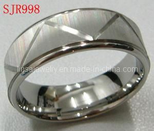 Cheap High Quality 316L Stainless Steel Finger Ring (SJR998)
