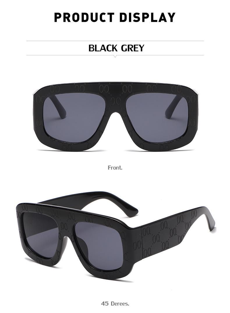 Women Cheap Wholesale Best Hot Selling Sun Glasses Colorful UV400 Custom Large Frame Trendy Fashion Sunglasses