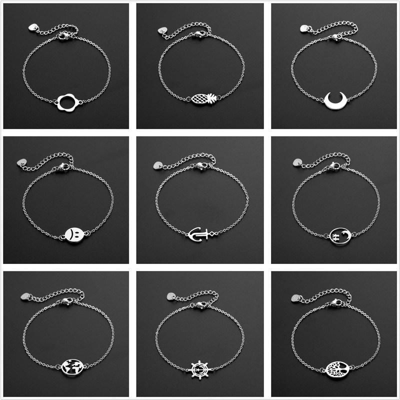 Manufacturer Custom Fashion Jewelry High Quality Waterproof New Arrivals Top Ranking Stainless Steel Cross Bracelet Jewelry Wholesale