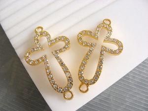 New Arrival Cross Bracelet Jewelry Findings (KJL-CS2517)