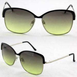 Fashion Metal Quality Designer Polarized Sunglasses with UV400 (14244)
