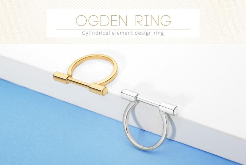 Cylindrical Horse′ S Hoof Element Apperearance Copper Ring