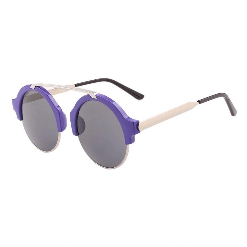 2018 Hot Selling Round Lens Sunglasses with Metal