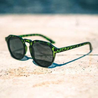 2021 Trendy Round Womens Shades Glasses Anti Glare Polarized Sunglasses