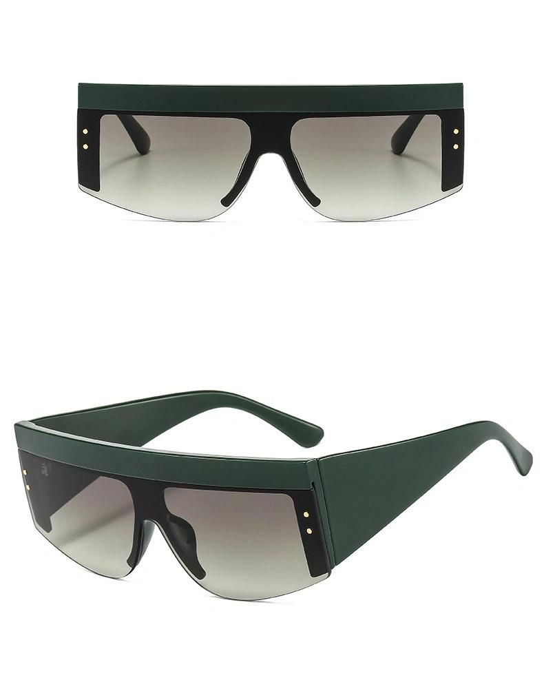 New Style One-Piece Big Frame UV400 Sports Sunglasses