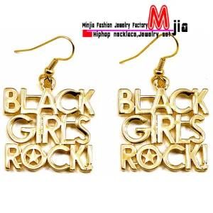 Black Girls Rock New High Fashion Dangle Earrings (mjb658)