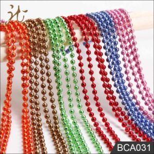 Factory Direct Sale Fashion Metal Color Ball Chain