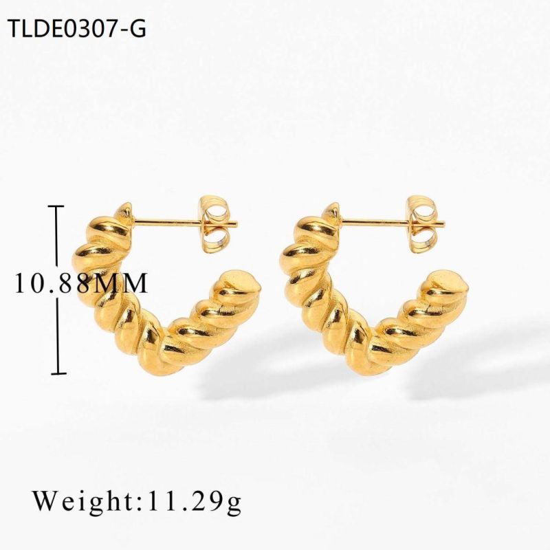 Stainless Steel Fashion Jewelry Luxury Earring, Luxury jewellery, Stainless Steel Earring Wholesale