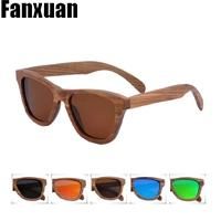 Fashion Zebra Wood Sunglasses UV400 Tac Polarized Sunglasses