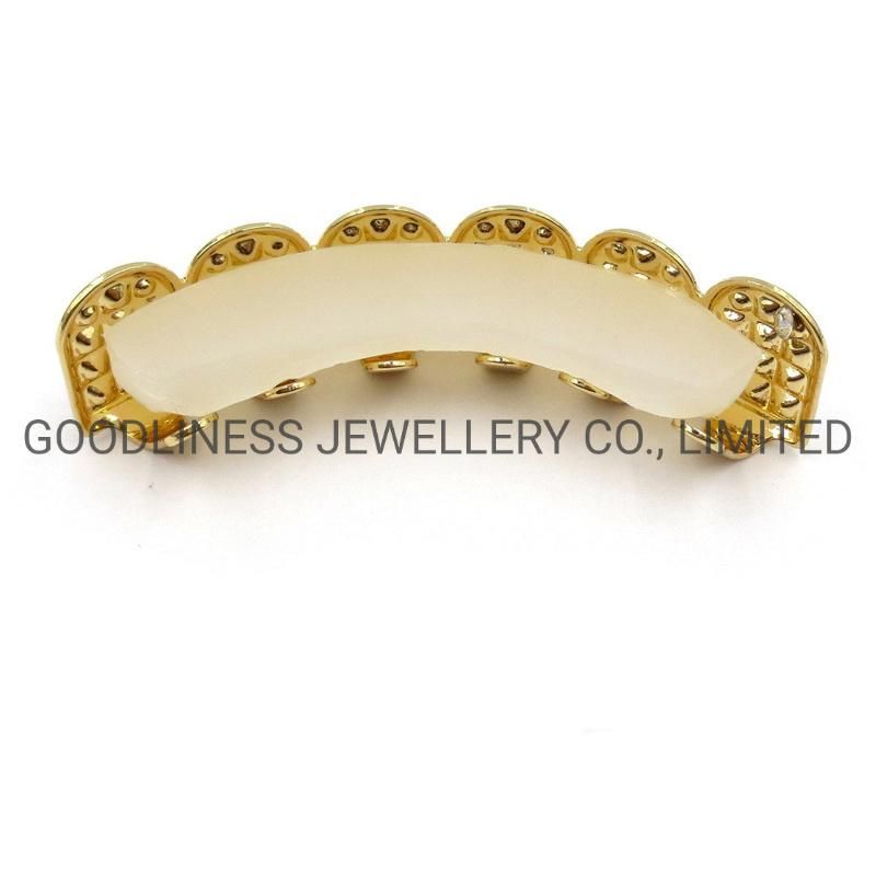 Iced out Hip Hop Jewelry Rhinestone Teeth Grillz