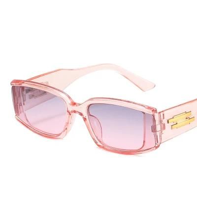 Sunglasses for New Square Retro Sunglasses Female Jelly Color Ocean Piece Cross-Border Sunglasses