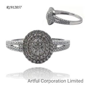 925 Silver &amp; CZ Fashion Ring Fashion Jewelry Jewellery