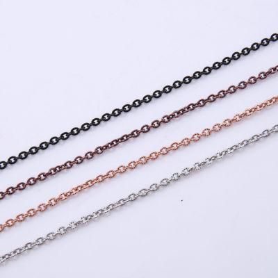 Hot Sell Fashion Jewelry Necklace Bracelet Embossed Cable Chain