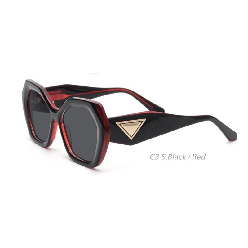 Italian Mazzucchelli High Quality Hand Made OEM Luxury Cellulose Acetate Sunglasses