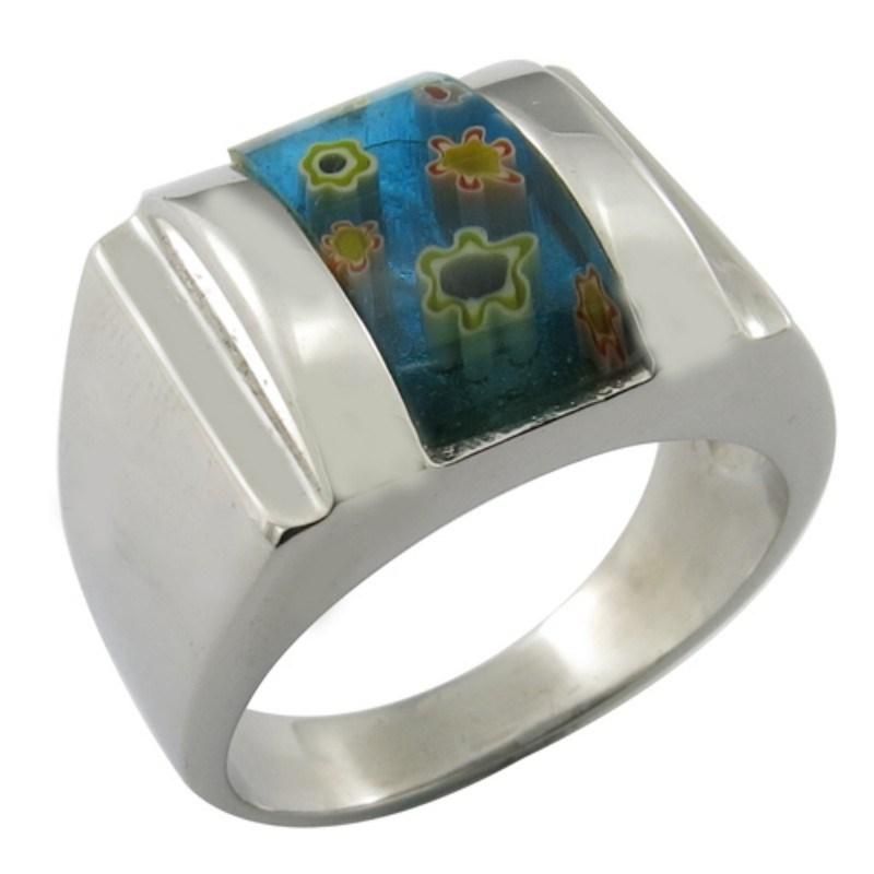 Flower Gemstone Stone Finger Rings