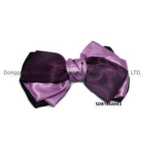 Double Satin Bow Knot Hair Clips Fashion Accessorise