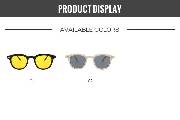 2022 Designer Sun Glasses for Wholesale Women Shades UV400 Oversized Big Round Plastic Sunglasses