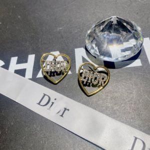 Earrings Jewelry Heart Shape Stud Earrings Designers Earrings Wholesale 2021 Latest Sets Diamond Luxury Designer Famous Brand Fashion Earrings