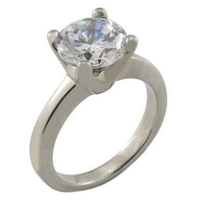 Fashion Jewelry Stainless Steelcz Stone Ring