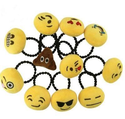 Cute Emoji Plush Hair Rope Hairband