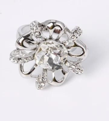 Flower Shape Fashion Jewelry Ring Factory Wholesale Direct Price