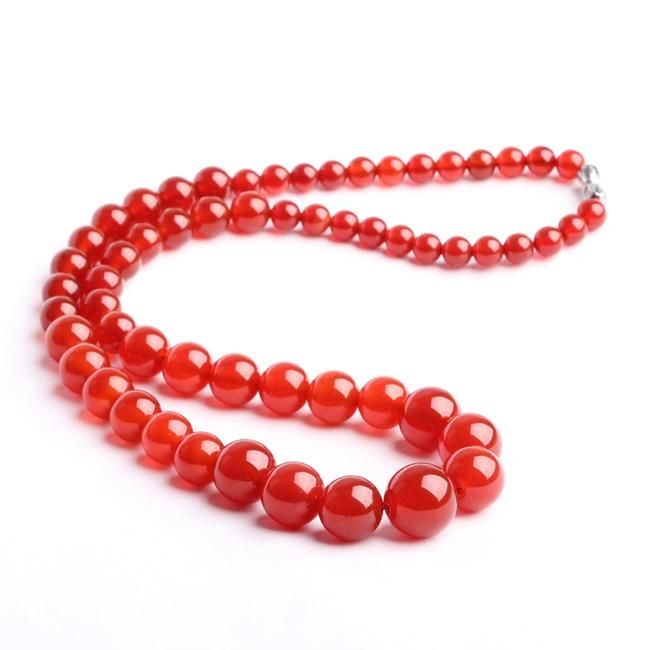 Optimized Processing Turquoise Bead Necklace with Donuts Pendant