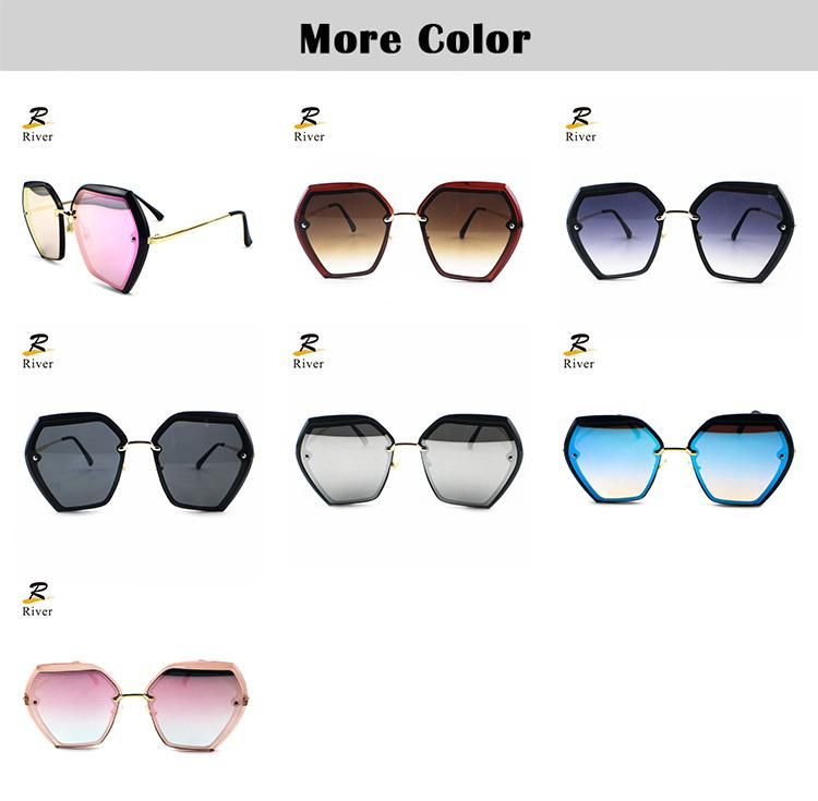 Hot Selling Custom Logo Stock PC Frame Women Sunglasses