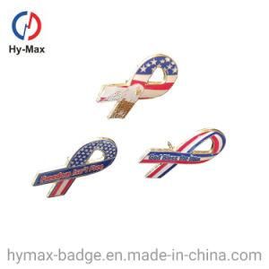 Custom Soft Hard Enamel Badge Lapel Pin Metal Craft Brooch Souvenir Police Flag Badge Pins for Promotional Gift No Minimum